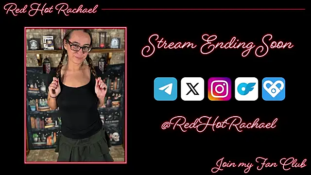 RedHotRachael online show from February 21, 2025, 1:00 am