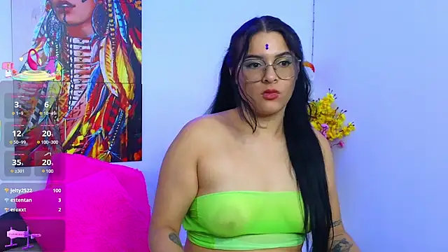 Eimy Adamss online show from March 12, 2025, 10:26 am