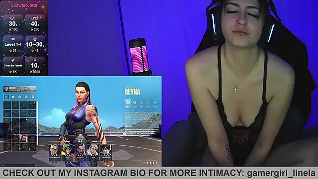 Gamergirl-Linela online show from February 23, 2026, 10:10 pm