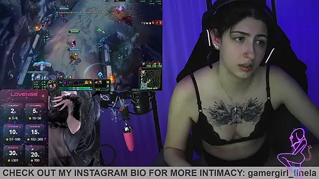 Gamergirl-Linela online show from January 6, 2026, 4:11 pm