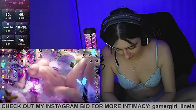 Gamergirl-Linela online show from February 7, 2026, 11:24 pm