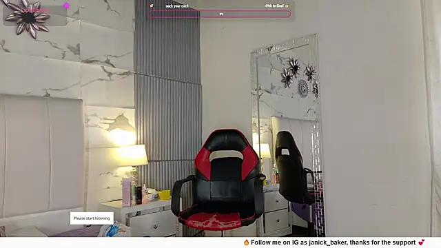 JanickBaker online show from April 18, 2026, 5:04 pm