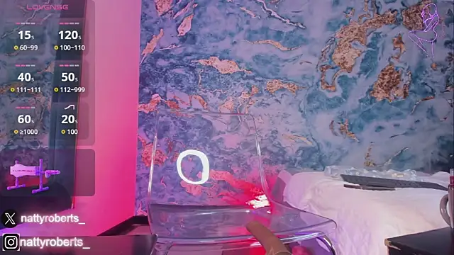 Natty roberts  online show from March 20, 2026, 11:50 pm