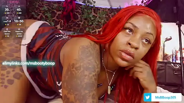 MsBootyBoop online show from July 18, 2026, 6:33 am