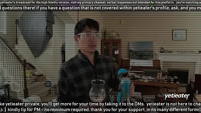 Snapshot of yetieater chatting on February 14, 2025, 7:12 pm yetieater online show from February 14, 2025, 7:12 pm