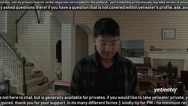 Snapshot of yetieater chatting on January 21, 2025, 5:51 pm yetieater online show from January 21, 2025, 5:51 pm