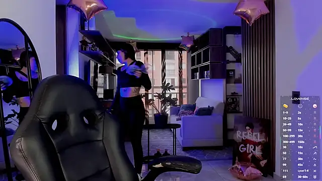 Saraa Desiree online show from February 24, 2026, 8:21 pm