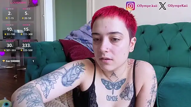 OllympeKaii online show from March 22, 2026, 9:55 am