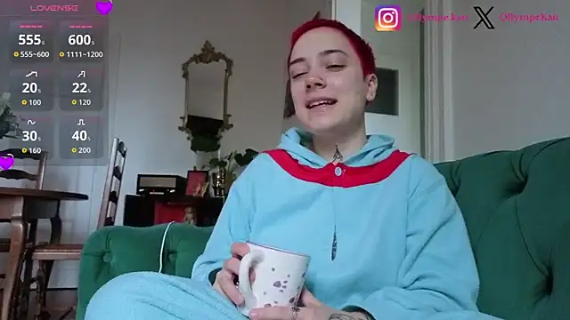 OllympeKaii online show from February 21, 2026, 7:43 am