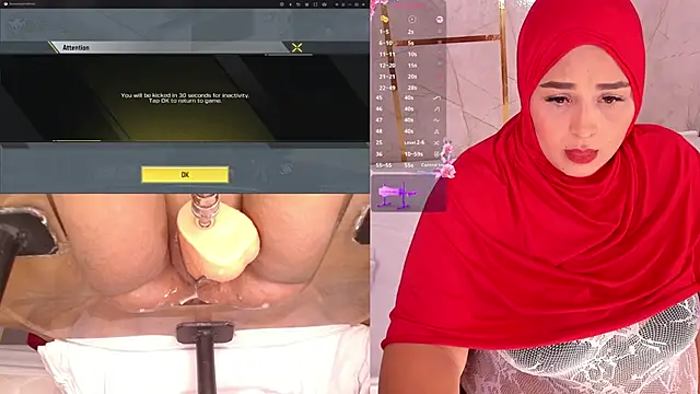 Snapshot of BBWHijab chatting on October 19, 2025, 5:43 am BBWHijab online show from October 19, 2025, 5:43 am