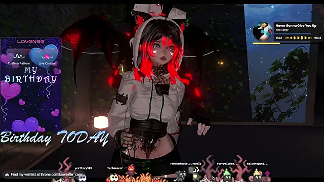 Snapshot of Bowsette_Cami chatting on October 25, 2025, 3:23 pm Bowsette Cami online show from October 25, 2025, 3:23 pm