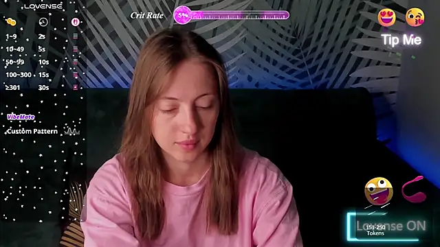 ChristyCrayme online show from July 14, 2026, 10:05 pm