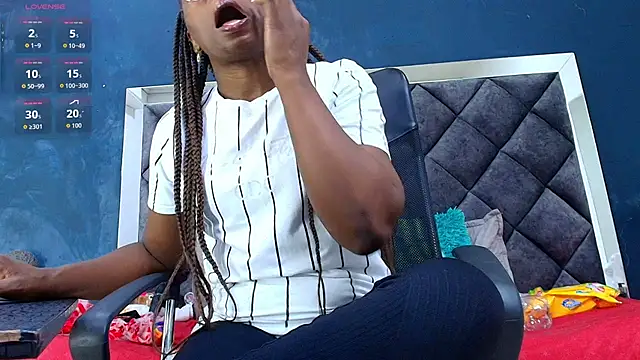 ebony  jheim online show from July 27, 2026, 12:45 pm