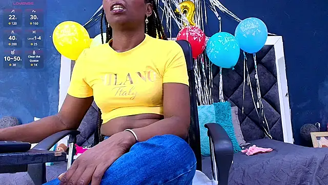 ebony  jheim online show from July 11, 2026, 12:16 pm