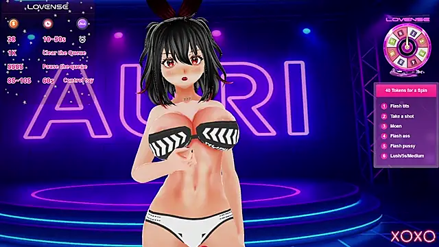 Auri Hikaru online show from October 21, 2025, 11:09 am