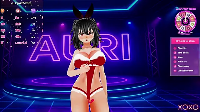 Auri Hikaru online show from December 16, 2025, 6:45 pm
