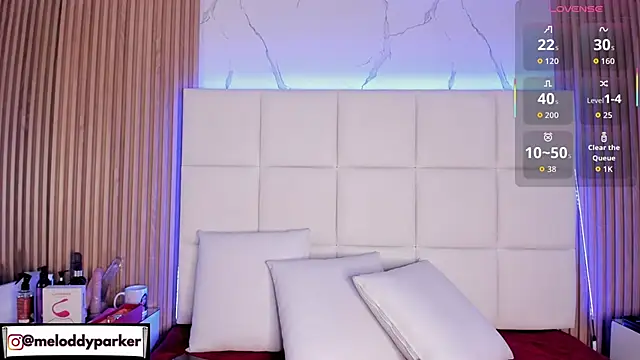 Snapshot of Meloddy_Parkerr_ chatting on February 25, 2026, 3:51 am Meloddy Parkerr online show from February 25, 2026, 3:51 am