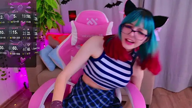 CoralineYoung online show from October 26, 2025, 7:09 am