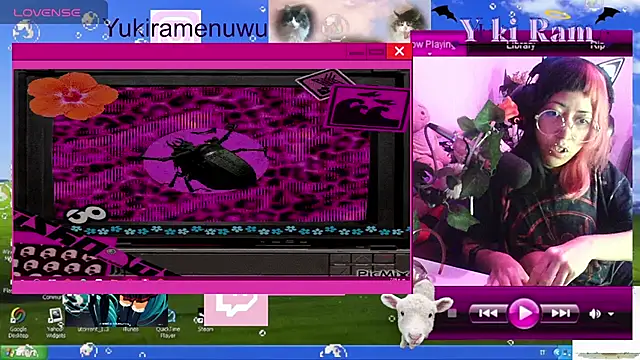 YukiRam online show from November 11, 2025, 1:11 am