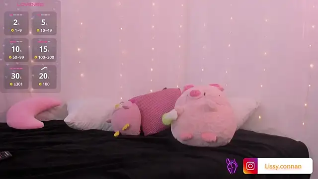 LissyConan online show from April 8, 2026, 3:46 pm