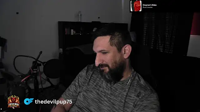 DevilPup75  online show from June 17, 2026, 4:06 pm
