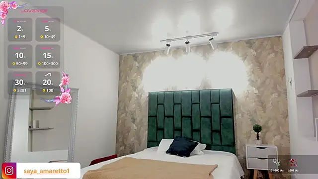 Saya Amaretto1 online show from February 17, 2026, 10:18 pm