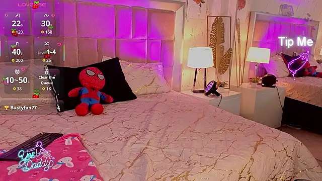 AlanaOdison online show from February 23, 2026, 5:41 am