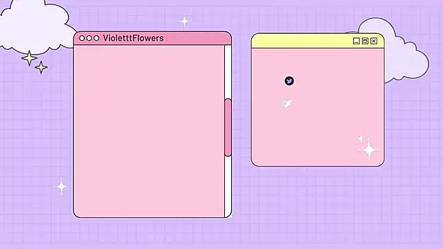 Snapshot of violetttflowers chatting on October 25, 2025, 4:18 pm violetttflowers online show from October 25, 2025, 4:18 pm