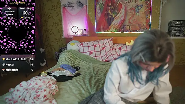 Dia Angel online show from February 21, 2026, 6:21 pm