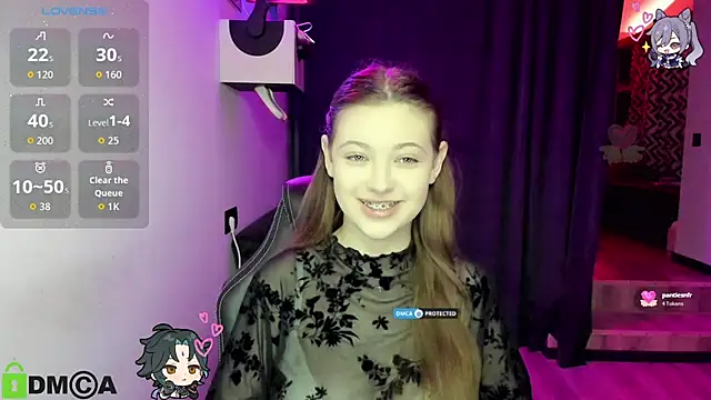 AmourLily online show from November 6, 2025, 7:45 am