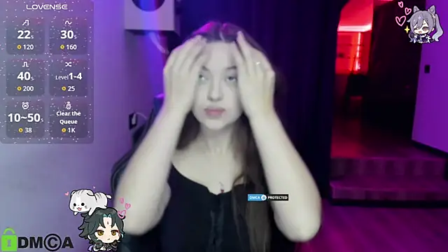 AmourLily online show from October 10, 2025, 6:58 am