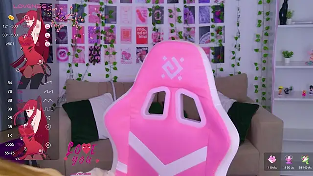 Moon  Bunny online show from March 24, 2026, 3:12 pm