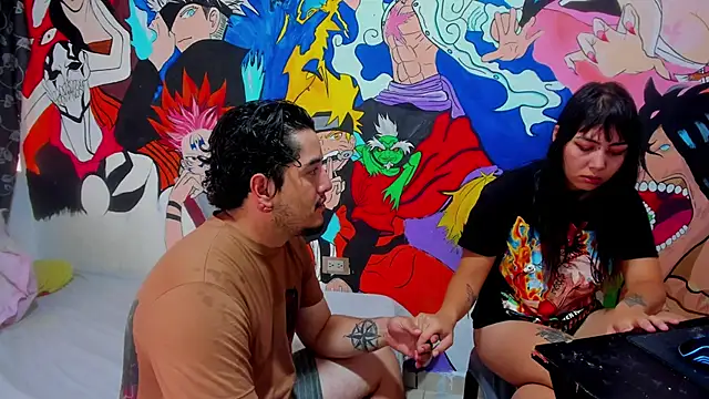 RoxyandAron2 online show from December 2, 2025, 3:14 pm