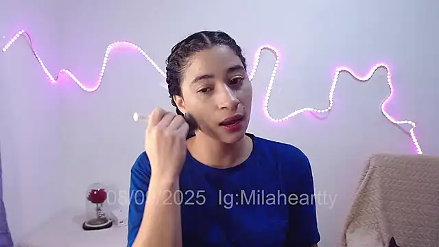 Snapshot of heartty_Milah chatting on September 8, 2025, 11:15 pm heartty Milah online show from September 8, 2025, 11:15 pm