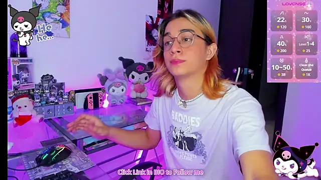 KeitaMoon online show from November 7, 2025, 8:57 pm