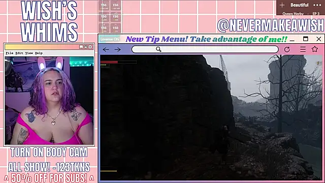 nevermakeawish online show from July 2, 2026, 5:13 am