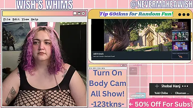 nevermakeawish online show from June 2, 2026, 9:31 am