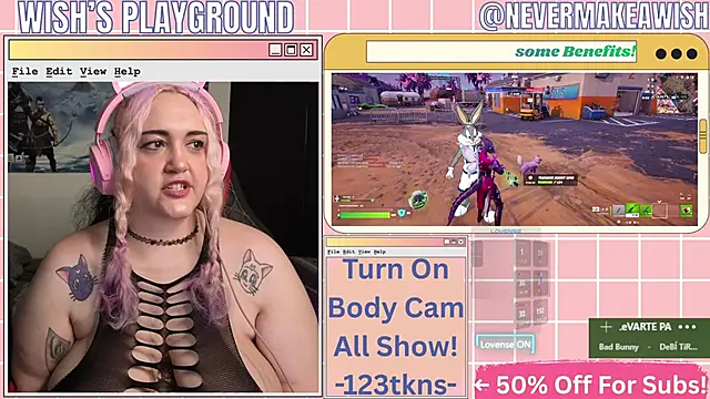 nevermakeawish online show from April 9, 2026, 9:15 am