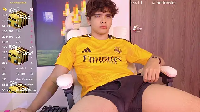 an drew18 online show from July 2, 2026, 3:40 pm