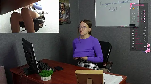 Violetwin online show from February 6, 2026, 10:00 am