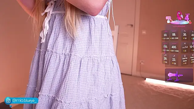 Miablueye online show from March 2, 2026, 3:41 pm