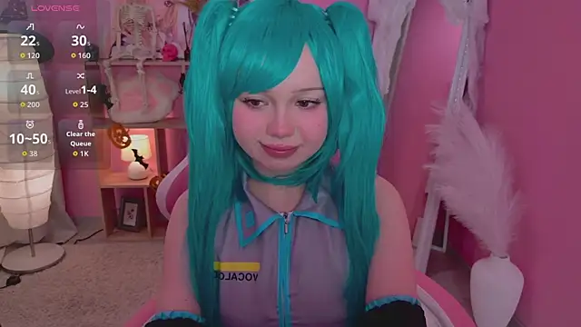 Kyomi Sun online show from October 31, 2025, 10:38 pm