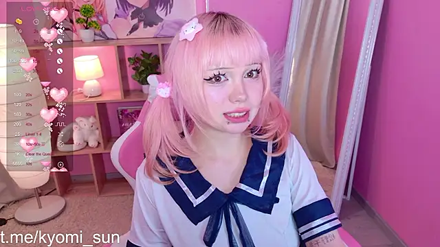 Kyomi Sun online show from March 25, 2026, 10:52 pm