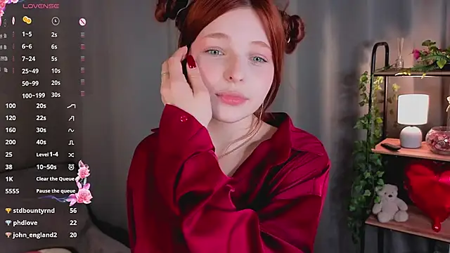 Snapshot of AnnieKim_ chatting on March 19, 2026, 5:02 pm AnnieKim online show from March 19, 2026, 5:02 pm