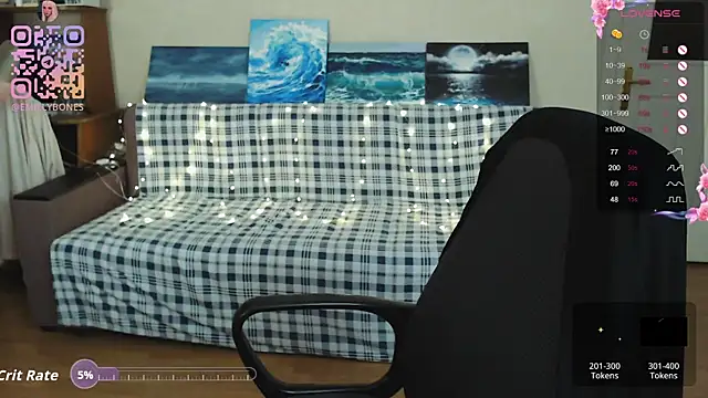 EmillyBones online show from September 18, 2025, 8:12 pm