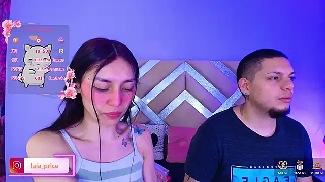 Laia and Damian online show from January 10, 2026, 12:44 pm