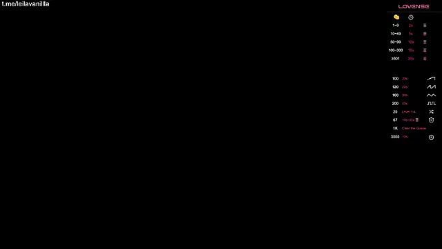 Leila Vanilla online show from March 25, 2026, 4:23 am