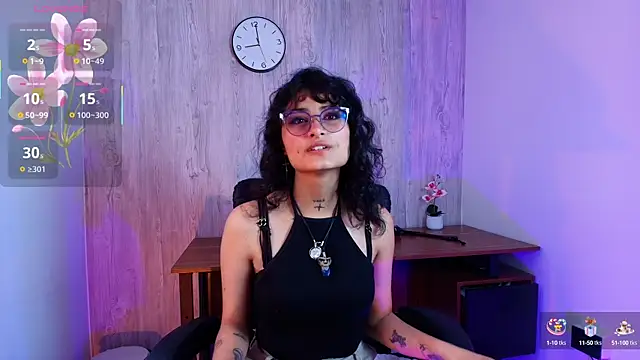 LilyRouset online show from September 27, 2025, 2:01 pm