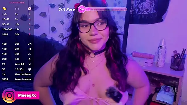 MegXo online show from November 8, 2025, 7:45 am