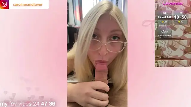 Caroline lover  online show from November 11, 2025, 11:16 am